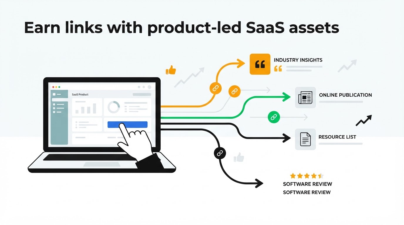 Earn links with product-led SaaS assets