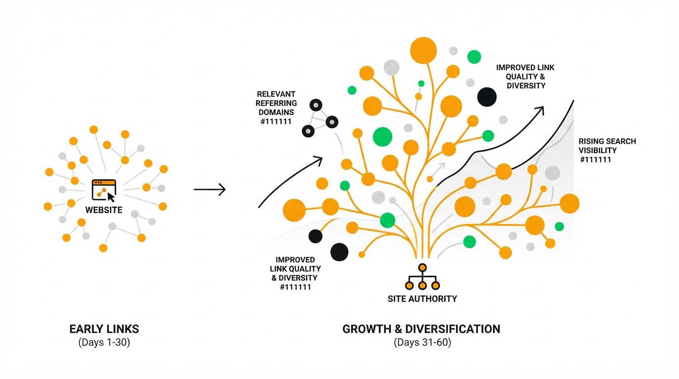 What SEO progress looks like in days 31 to 60